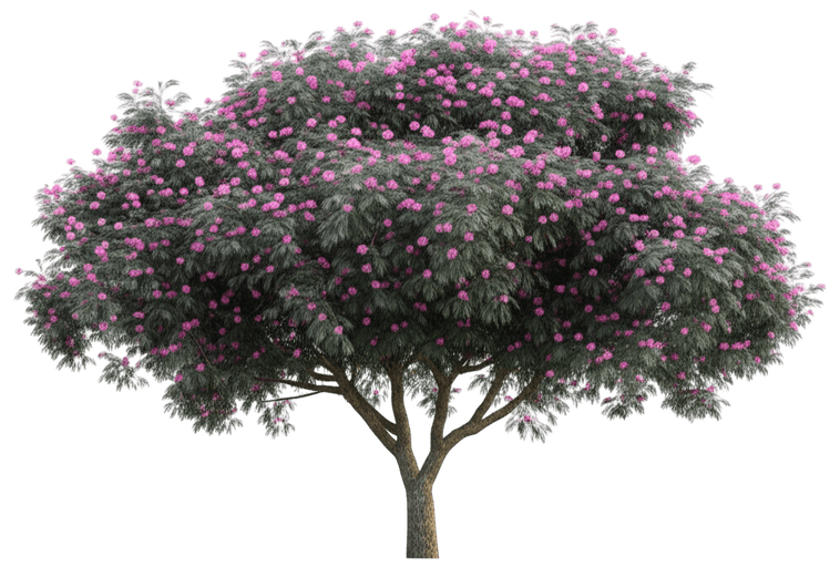 (Albizia Julibrissin) - Flowering Trees