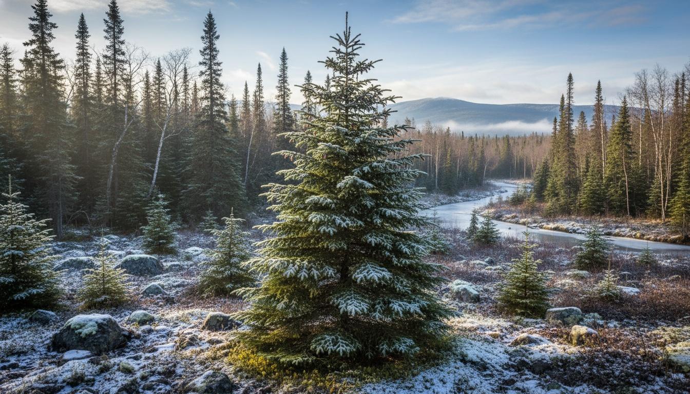 Balsam Fir (Abies Balsamea) - Evergreen Trees