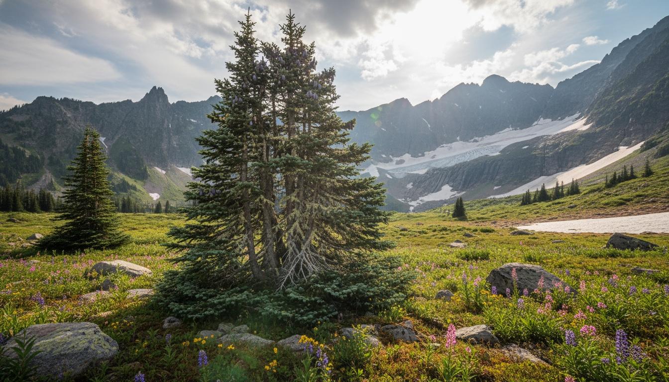 Subalpine Fir (Abies Lasiocarpa) - Evergreen Trees