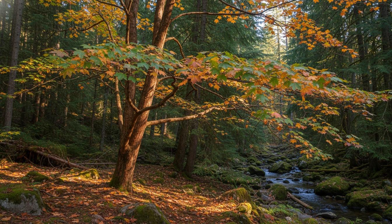 Douglas Maple (Acer Glabrum Var. Douglasii (Hook.) Dippel) - Shade Trees