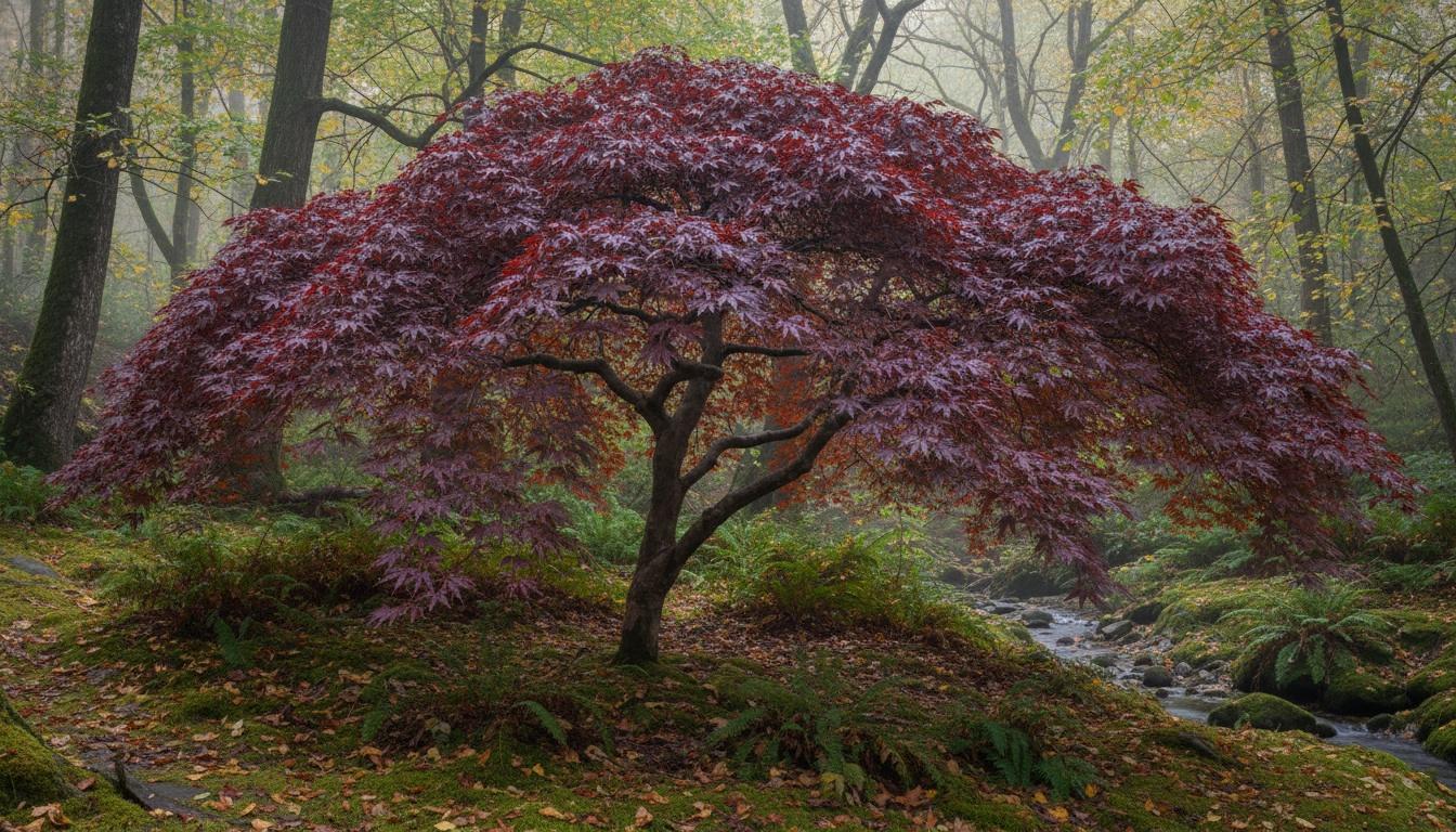 Red-Leaf Japanese Maple 'Bloodgood' (Acer Palmatum Atropurpureum 'Bloodgood') - Shade Trees