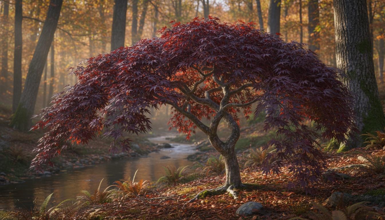 Bloodgood Japanese Maple (Acer Palmatum 'Bloodgood') - Shade Trees
