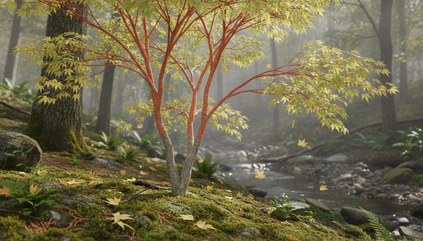 Sango Kaku Coral Bark Maple (Acer Palmatum 'Sango Kaku') - Shade Trees