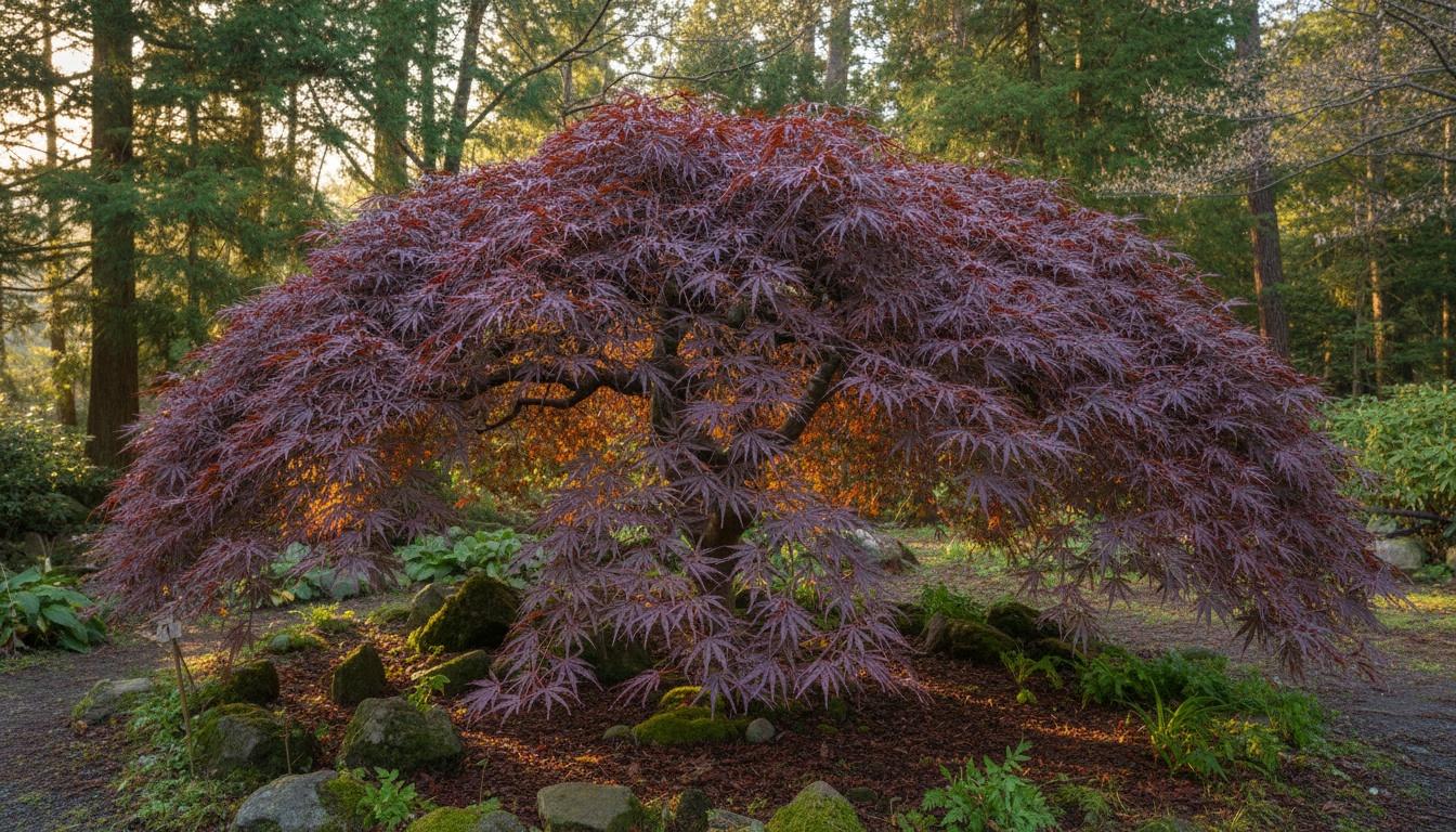 Laceleaf Japanese Maple 'Inaba Shidare' (Acer Palmatum Dissectum 'Inaba Shidare') - Shade Trees