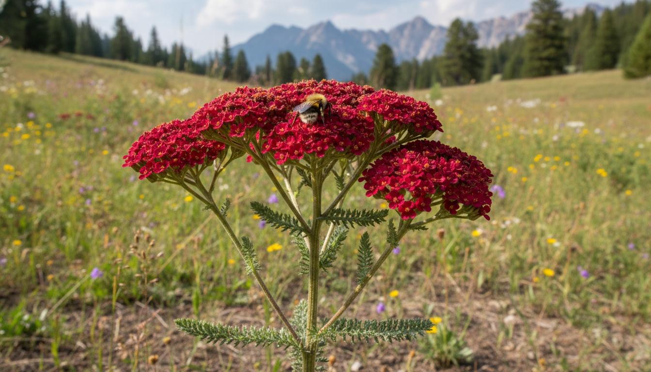 Red Velvet Yarrow (Achillea Millefolium 'Red Velvet') - Perennials
