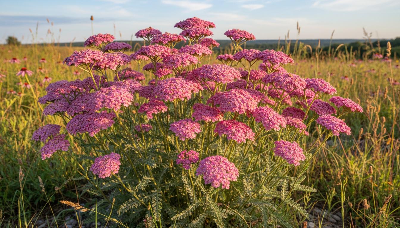 Pink Yarrow 'Sassy Summer Taffy' (Achillea Pp31755 'Sassy Summer Taffy') - Perennials