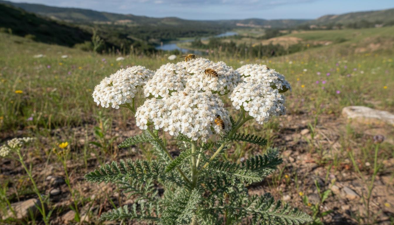 White Yarrow 'Firefly Diamond' (Achillea Pp32986 'Firefly Diamond') - Perennials