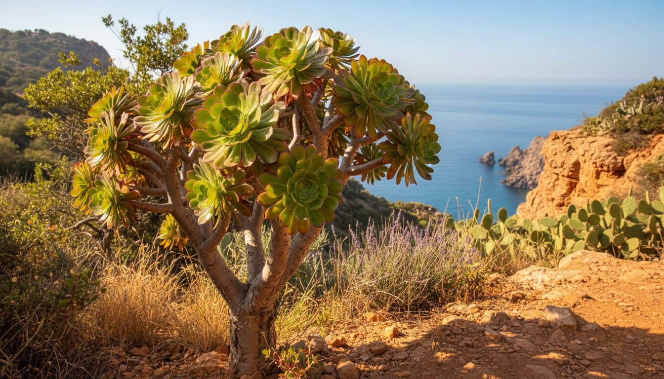 Tree Aeonium (Aeonium Arboreum) - Succulents