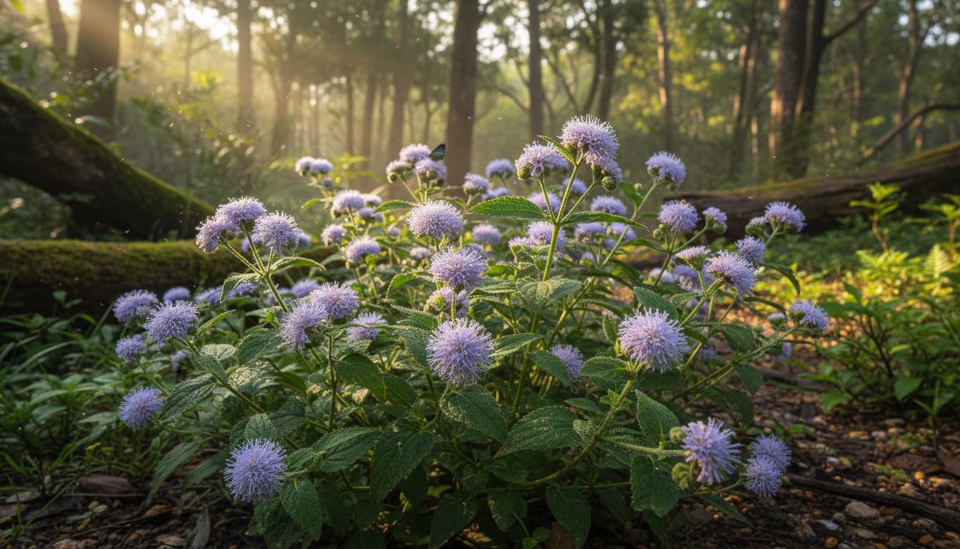 Floss Flower (Ageratum Houstonianum) - Perennials