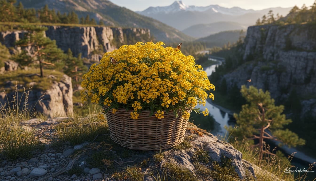 Basket Of Gold (Alyssum Saxatile) - Perennials