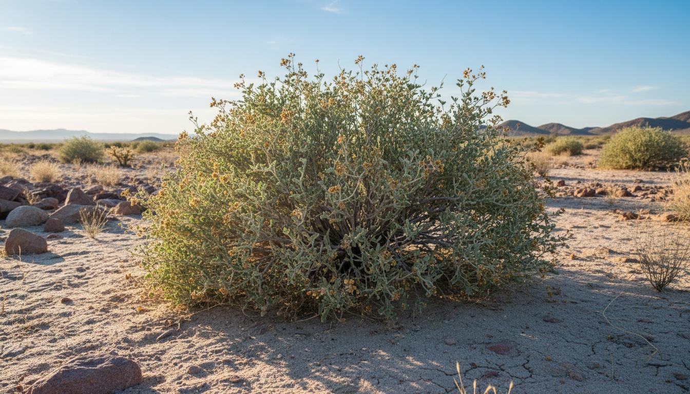 Burrobush (Ambrosia Dumosa) - Ground Layers