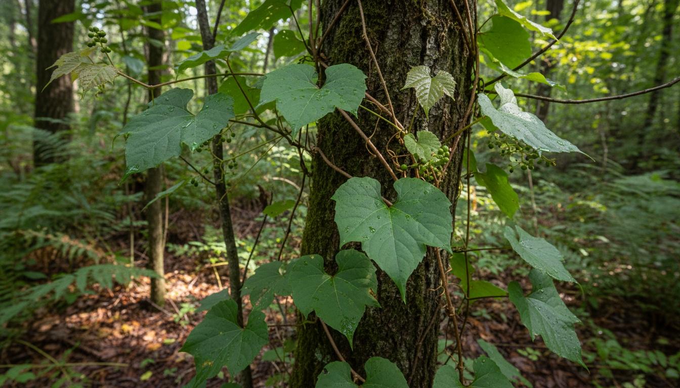 Heartleaf Peppervine (Ampelopsis Cordata) - Perennials