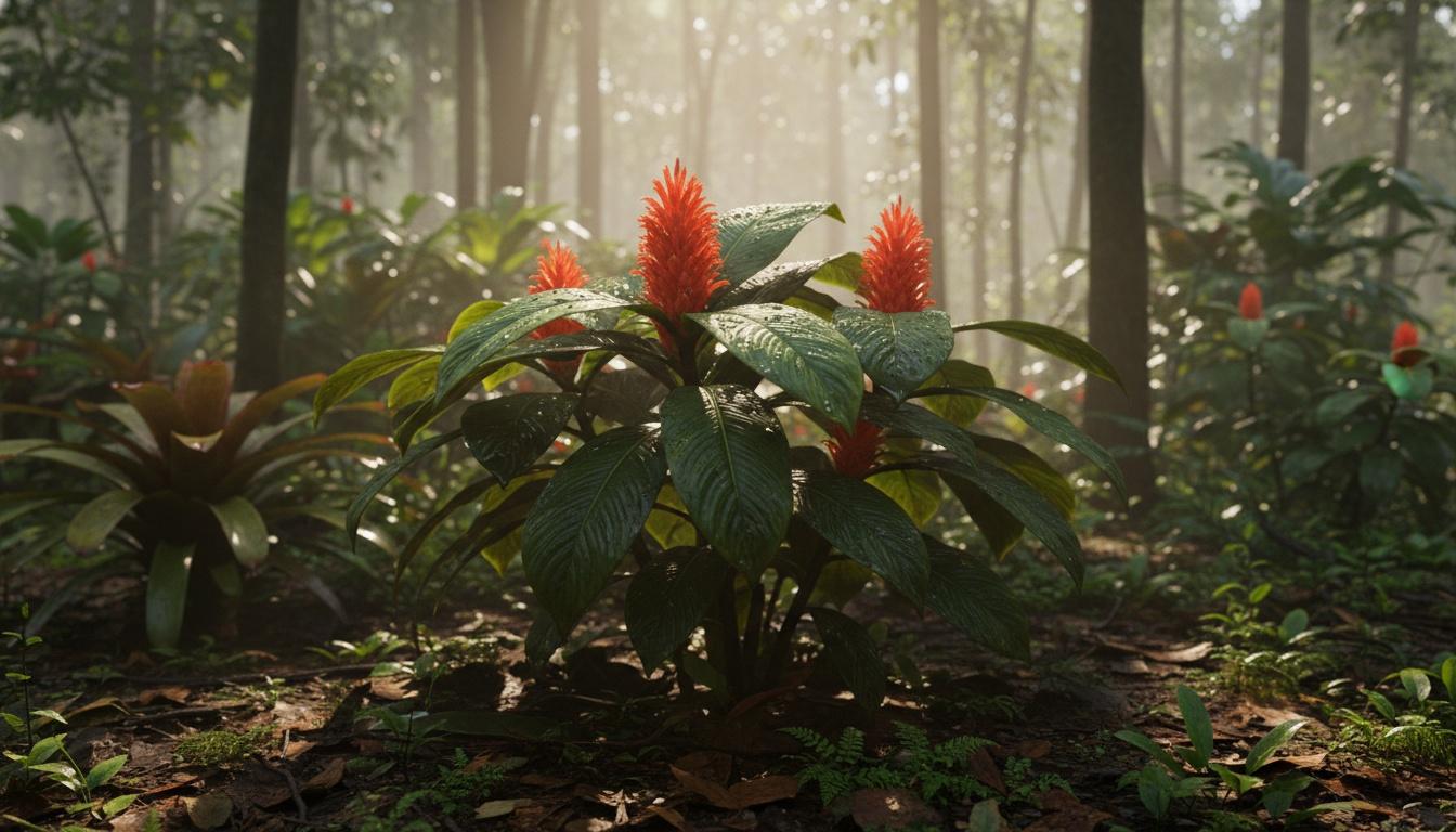 Coral Aphelandra (Aphelandra Squarrosa) - Perennials
