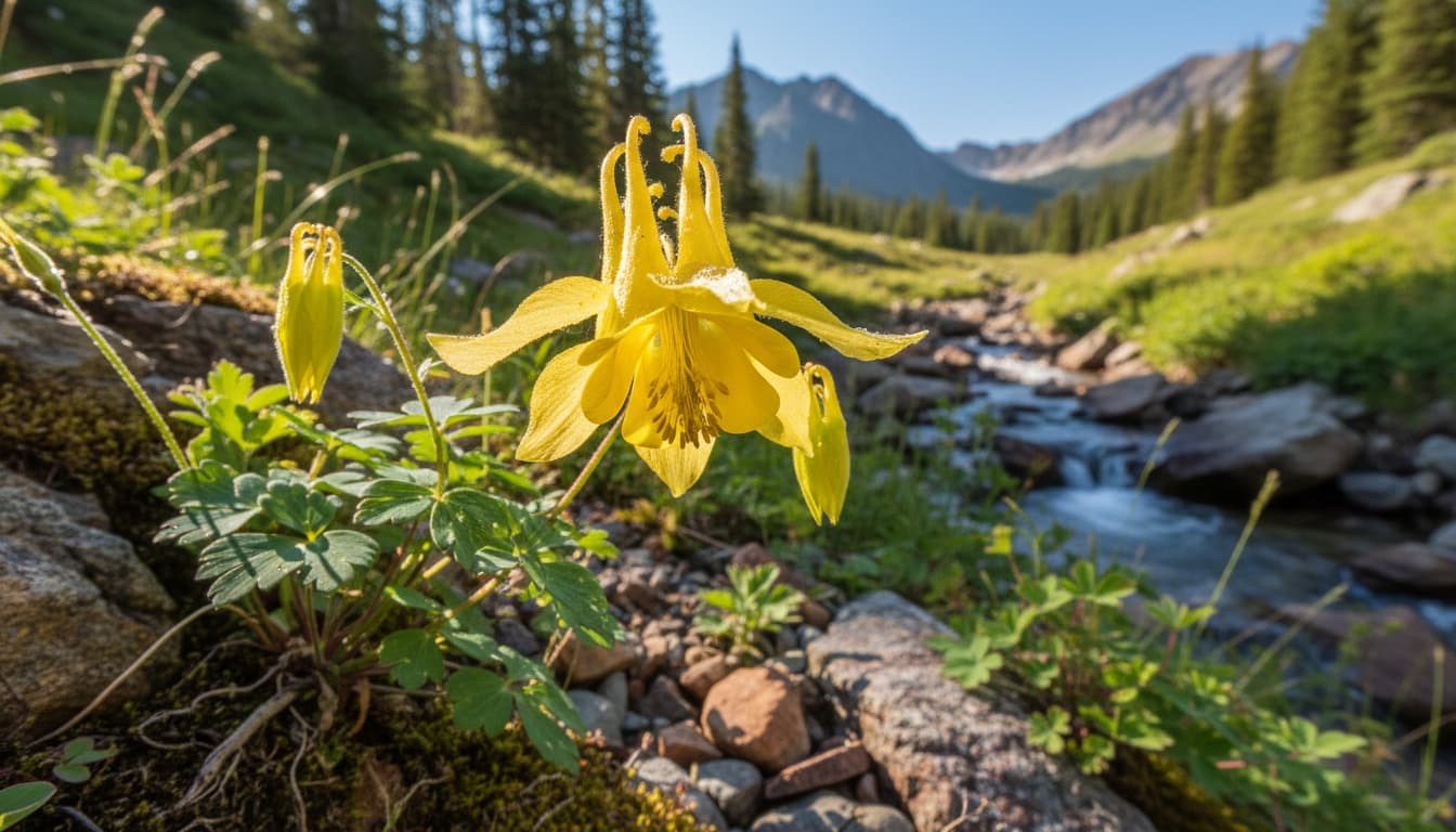Golden Columbine (Aquilegia Chrysantha) - Perennials