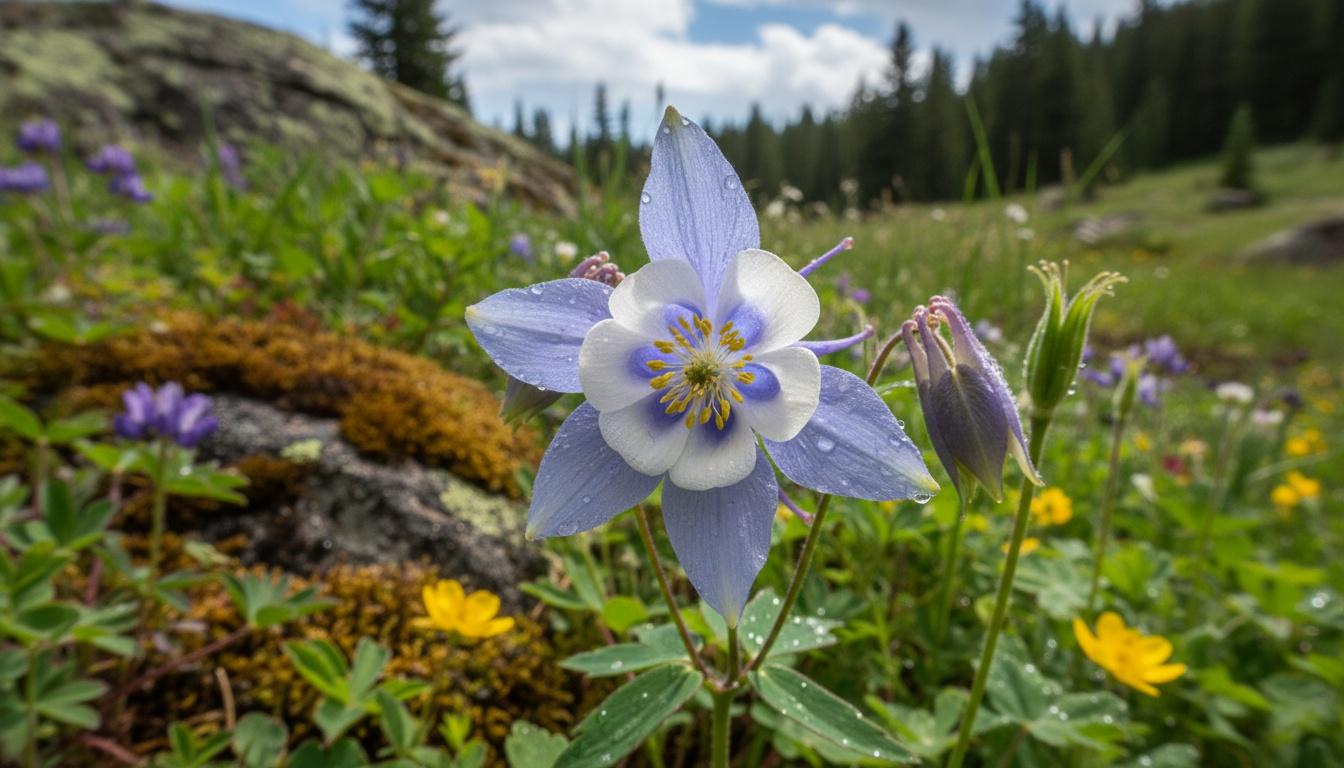 Colorado Blue Columbine (Aquilegia Coerulea) - Perennials