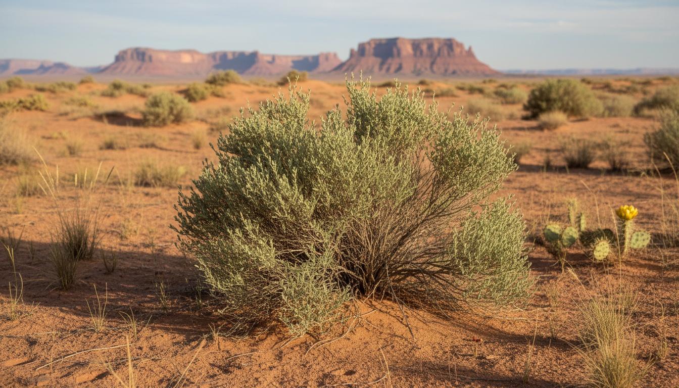 Sand Sagebrush (Artemisia Filifolia) - Ground Layers
