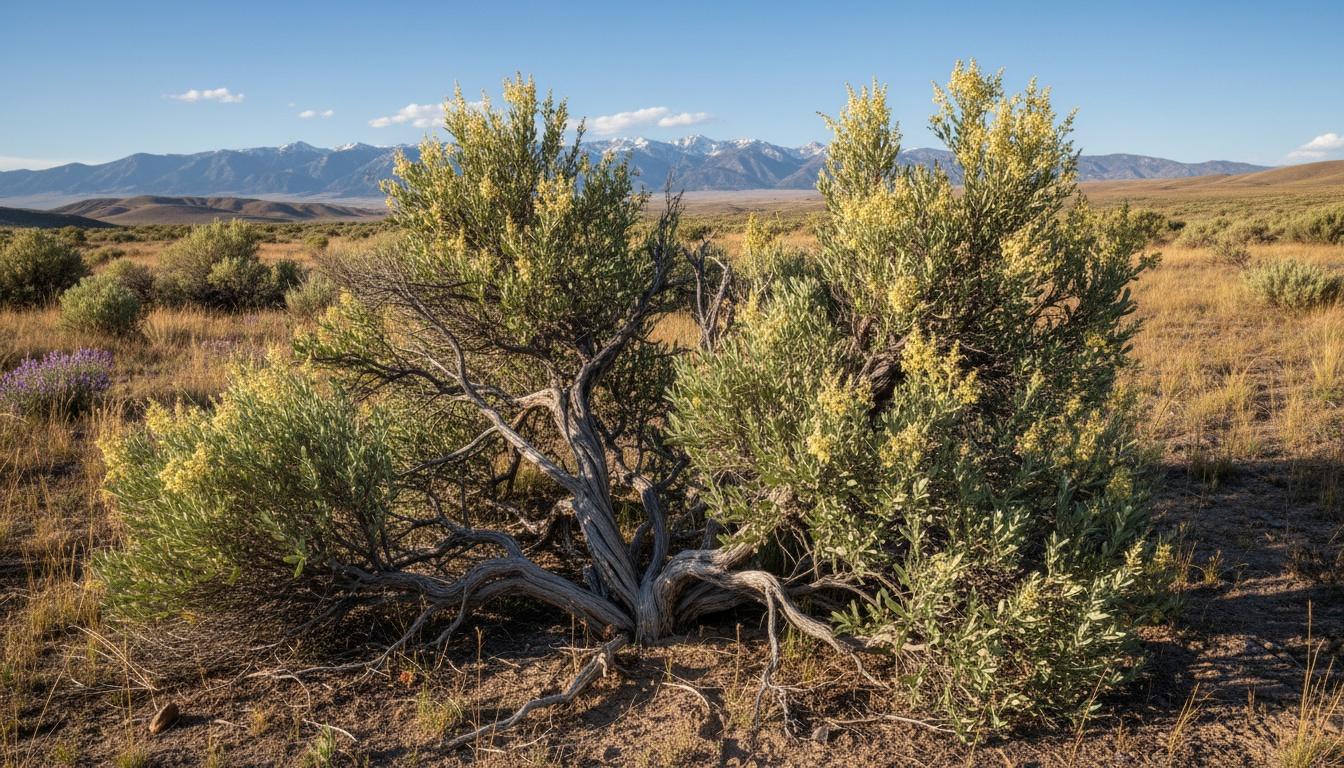 Big Sage Brush (Artemisia Tridentata Var. Wyomingensis) - Ground Layers