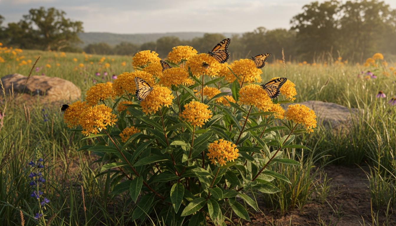 Butterfly Weed Milkweed 'Hello Yellow' (Asclepias Tuberosa 'Hello Yellow') - Perennials