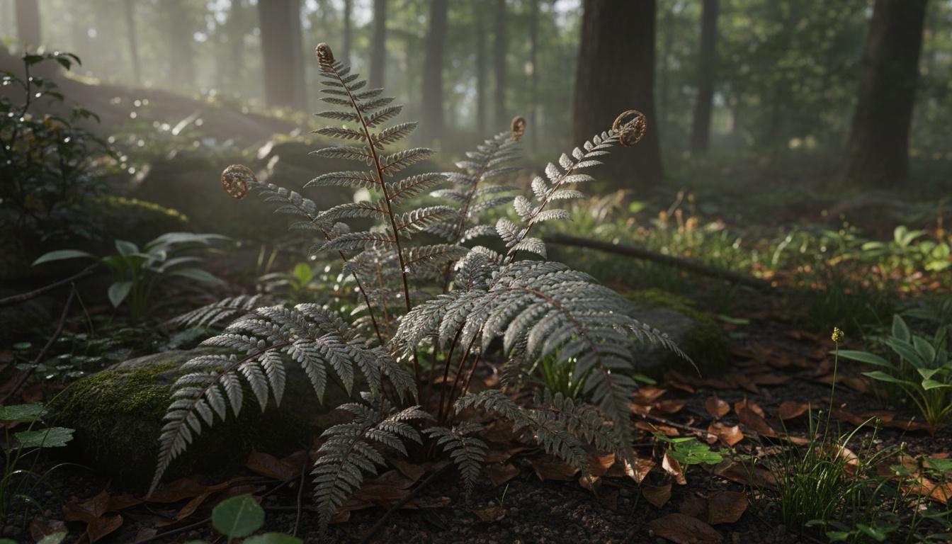 Japanese Painted Fern (Athyrium Niponicum) - Perennials