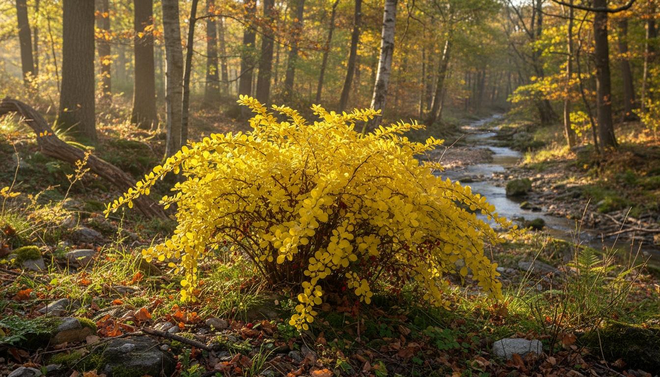 Dwarf Yellow Barberry 'Aurea Nana' (Berberis Thunbergii 'Aurea Nana') - Ground Layers