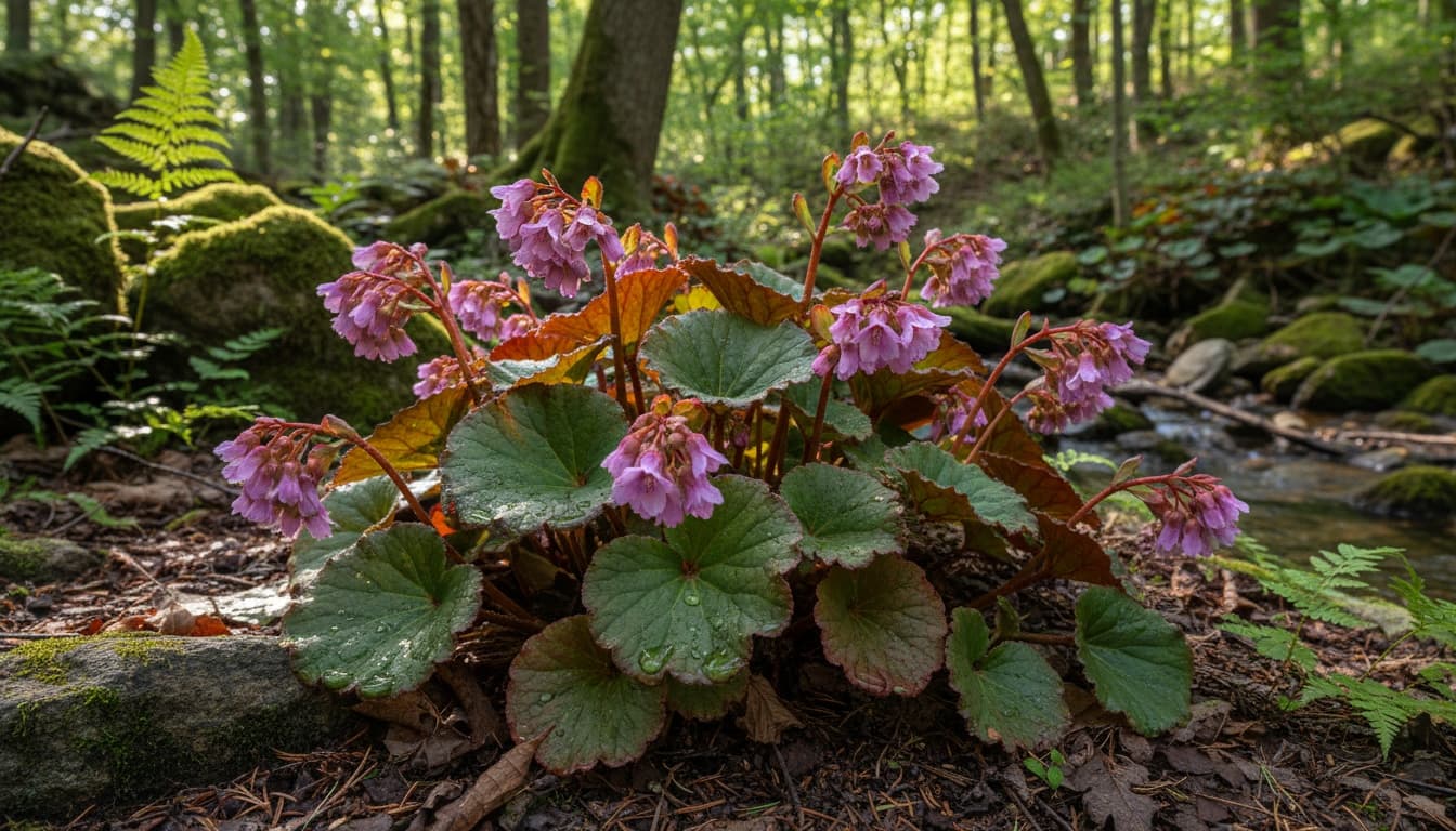 Heartleaf Bergenia (Bergenia Cordifolia) - Perennials