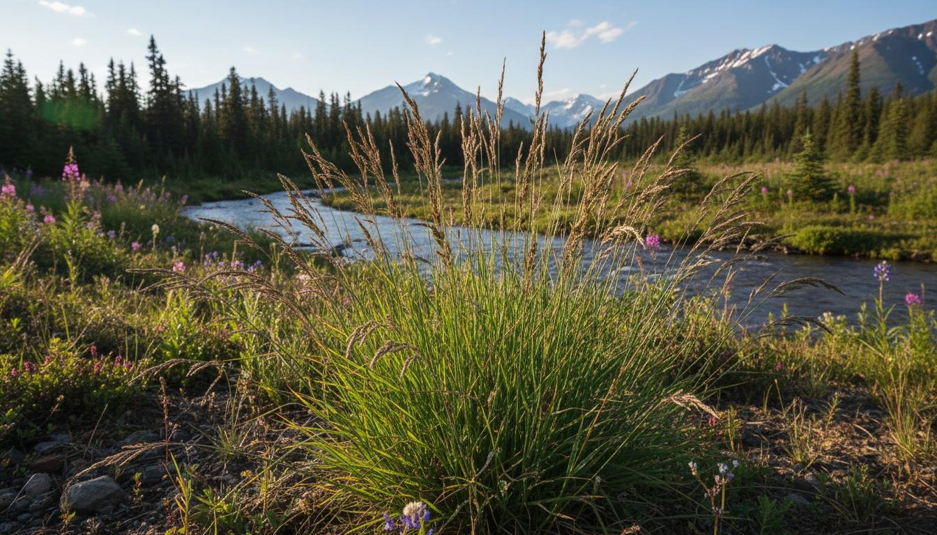 Alaska Brome (Bromus Sitchensis) - Grasses
