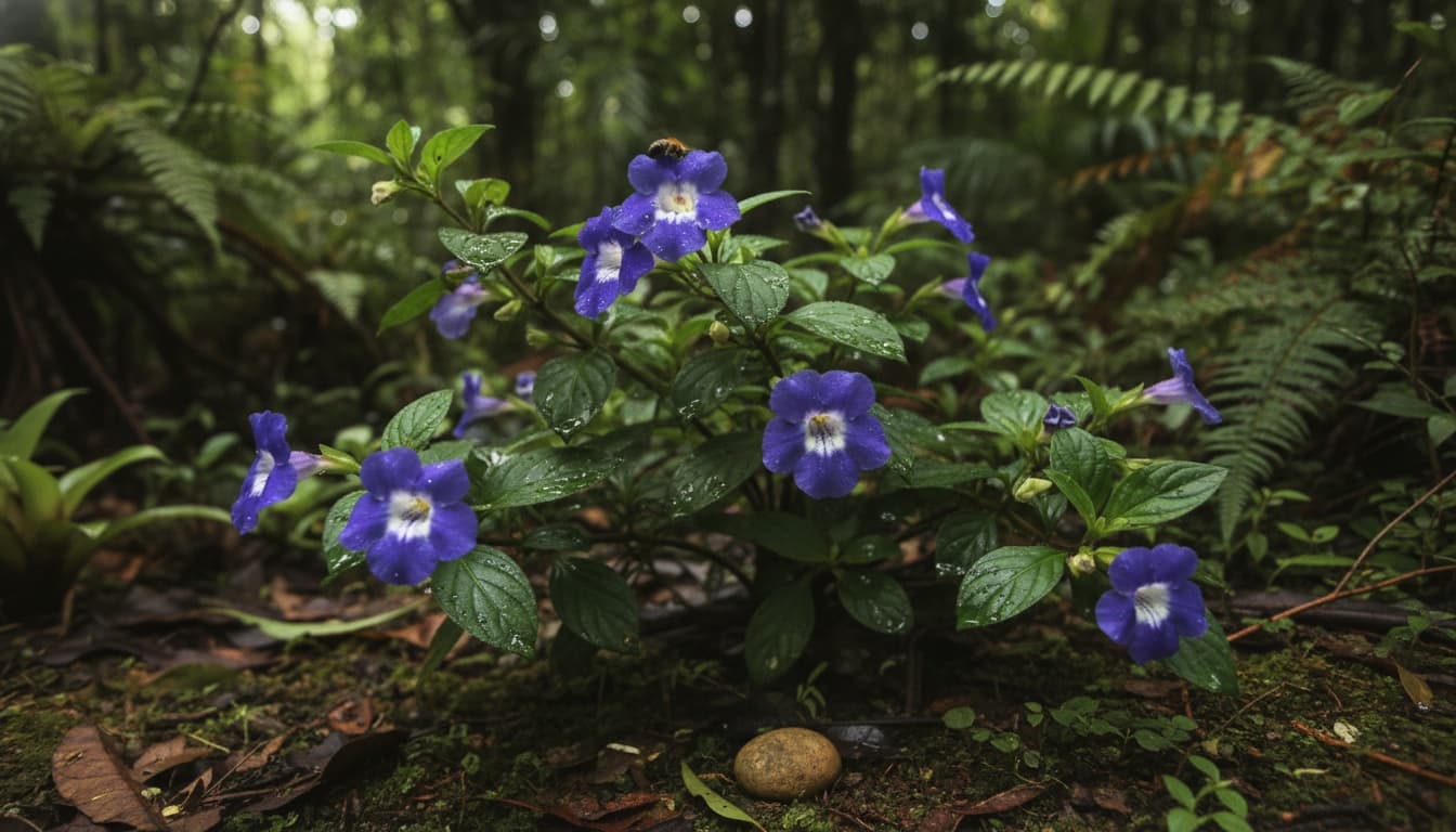 Bush Violet (Browallia Speciosa) - Perennials