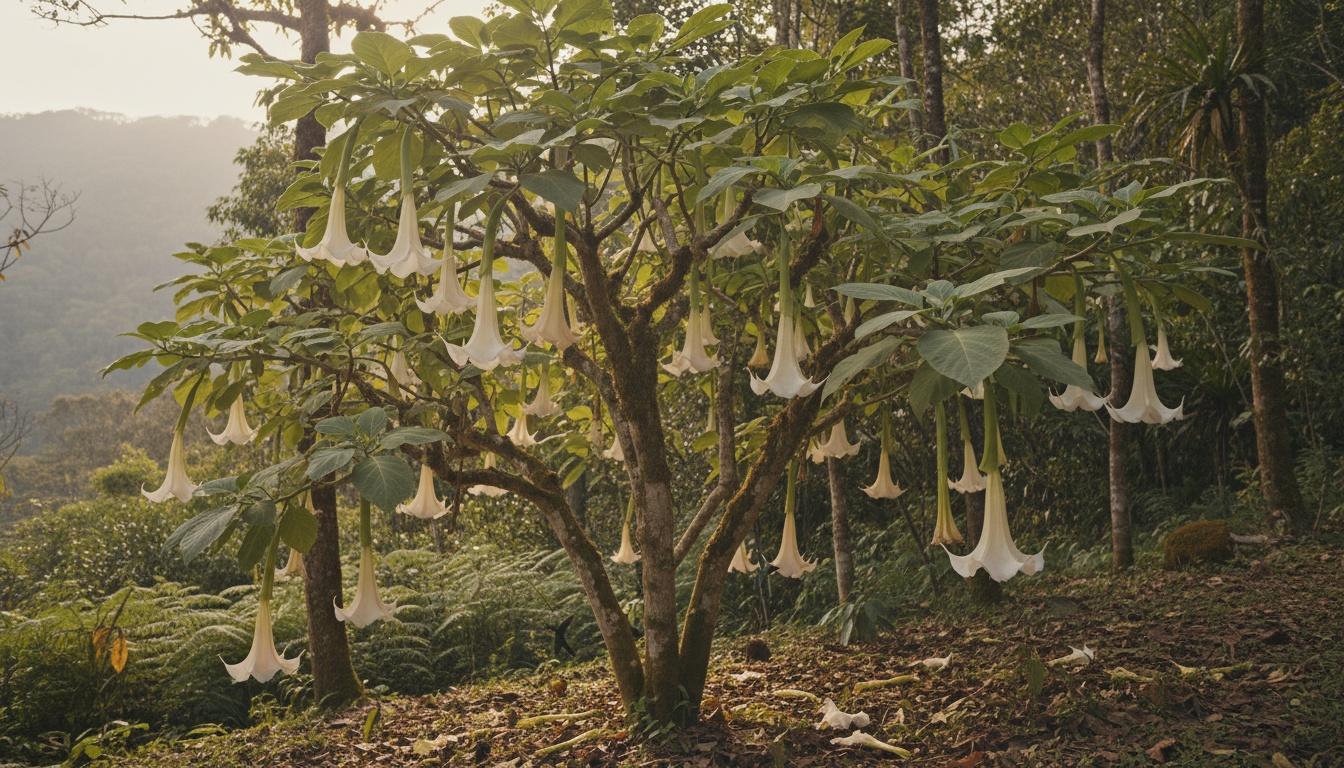 Tree Datura (Brugmansia Arborea) - Flowering Trees