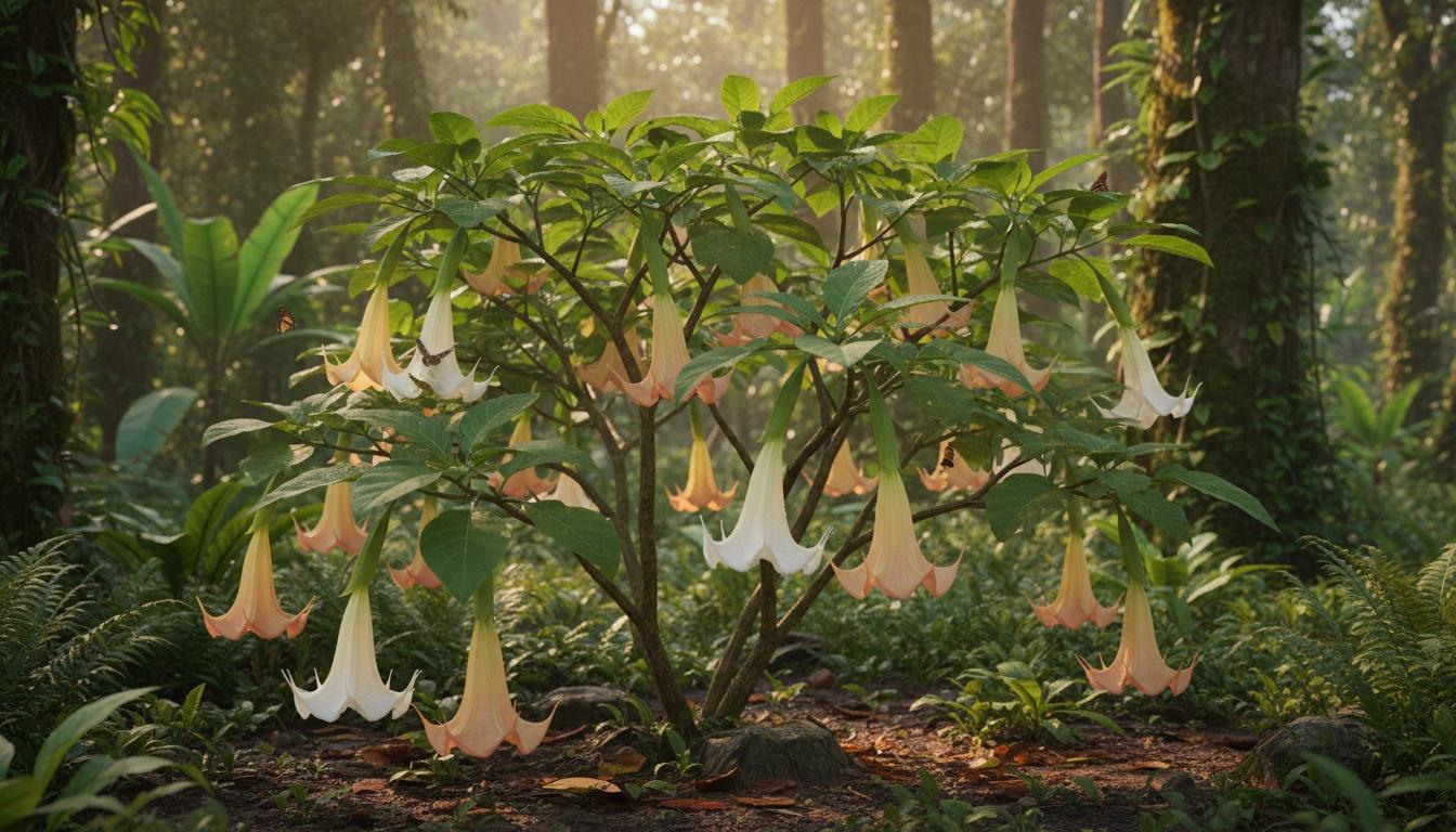 Angel'S Trumpet (Brugmansia Spp.) - Flowering Trees