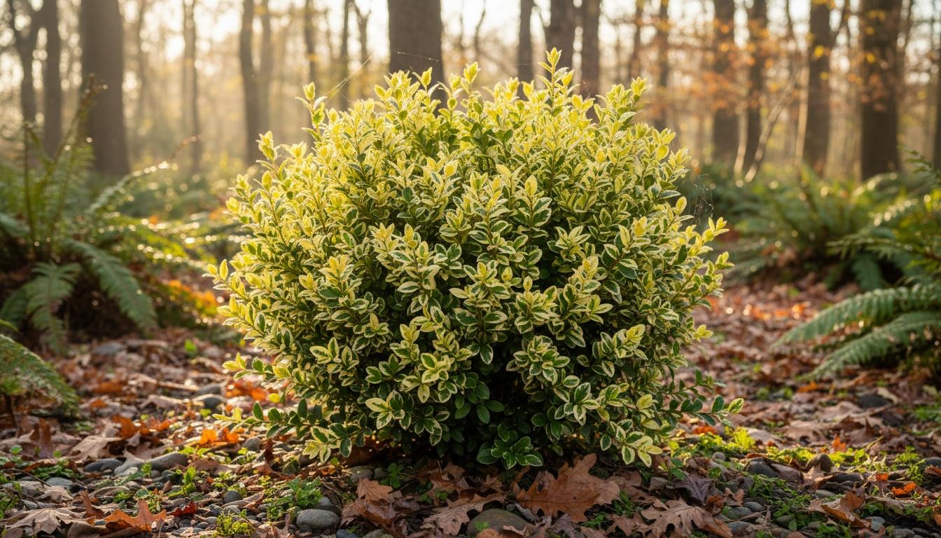 Variegated Little Leaf Boxwood 'Golden Triumph' (Buxus Microphylla 'Golden Triumph') - Ground Layers