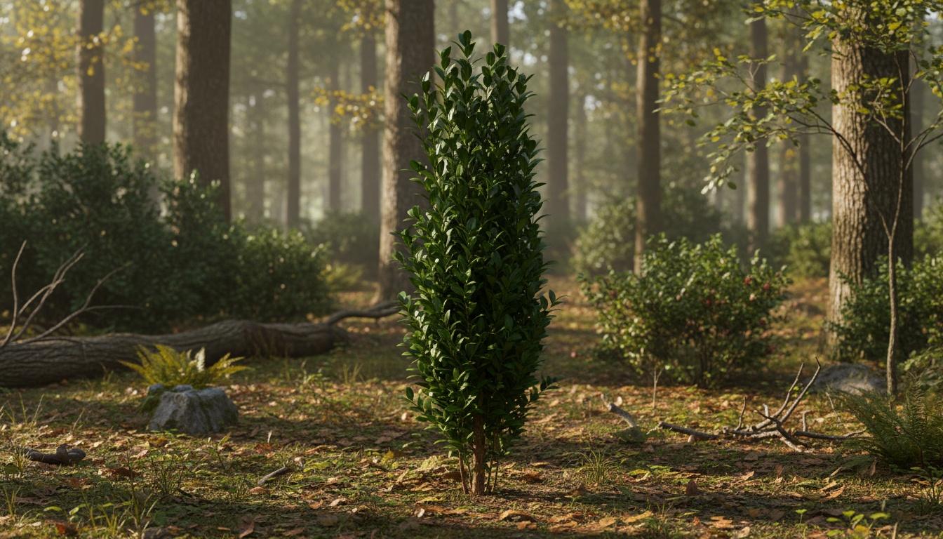 Columnar Boxwood 'Skywalker' (Buxus Sempervirens Pp22977 'Skywalker') - Ground Layers