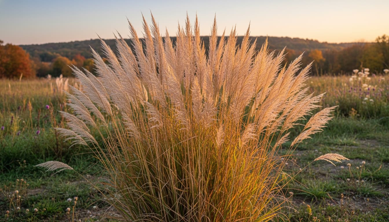 Feather Reed Grass (Calamagrostis X Acutiflora) - Grasses