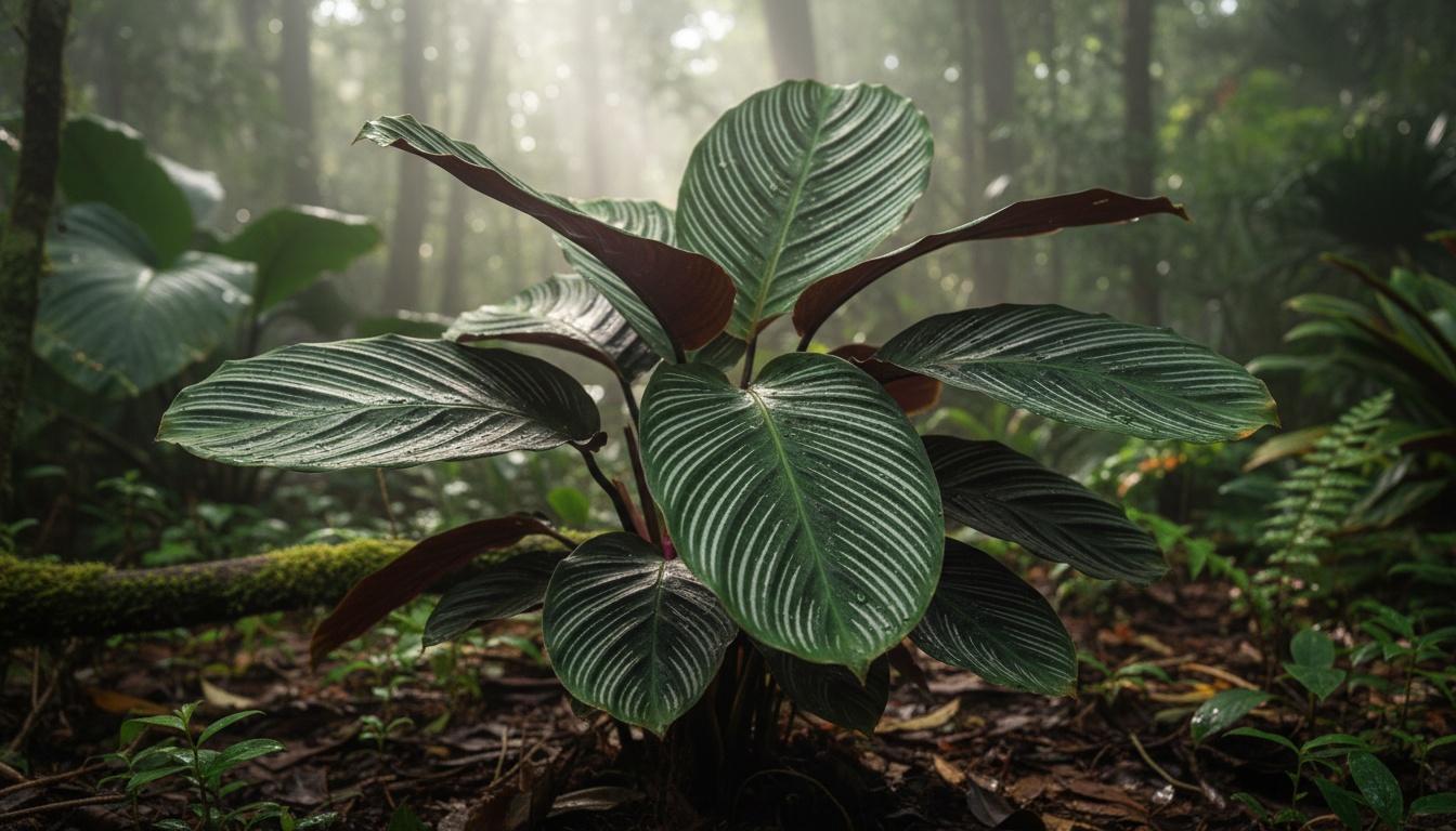 Pinstripe Calathea (Calathea Ornata) - Ground Layers