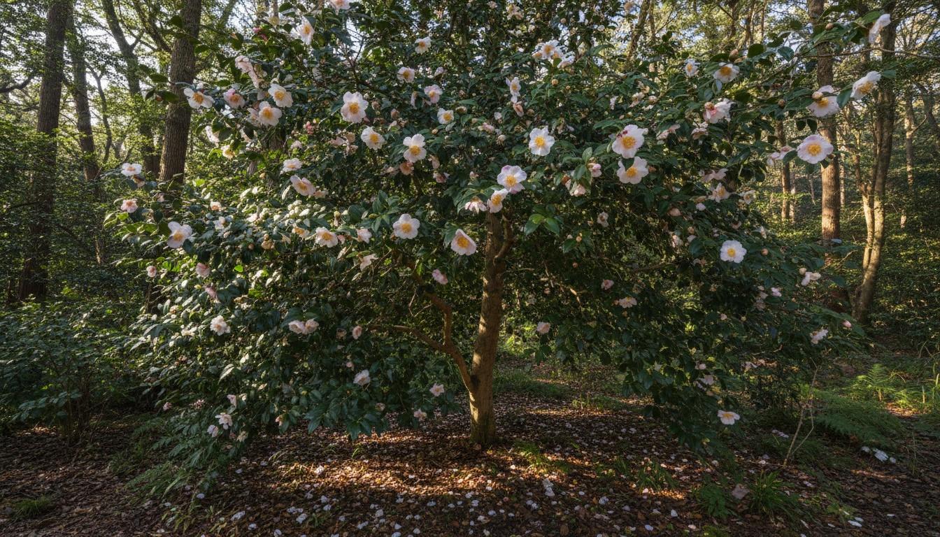 Sasanqua Camellia (Camellia Sasanqua) - Ground Layers