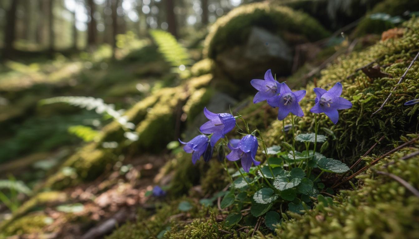 Harebell Bluebells Bellflower 'Thumbell™ Blue' (Campanula Rotundifolia 'Thumbell™ Blue') - Perennials