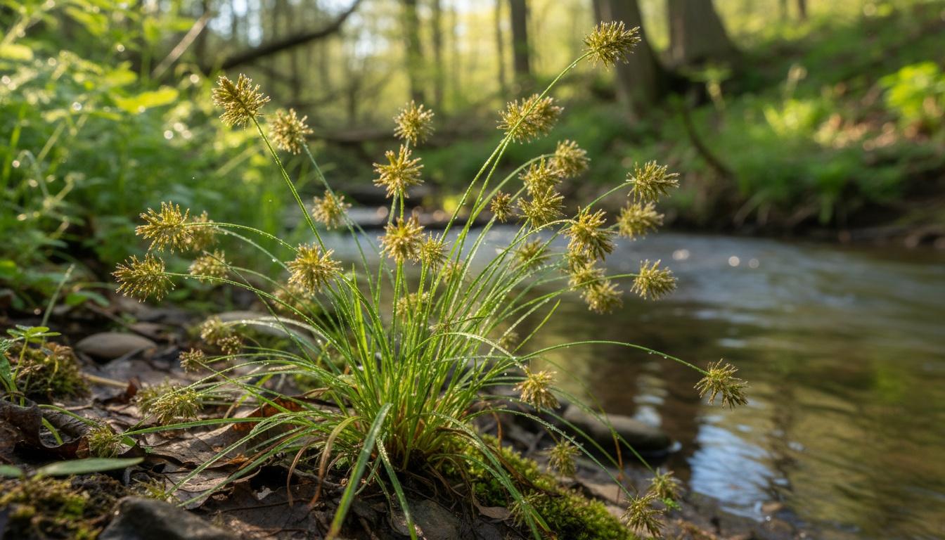 Crested Sedge (Carex Cristatella) - Grasses