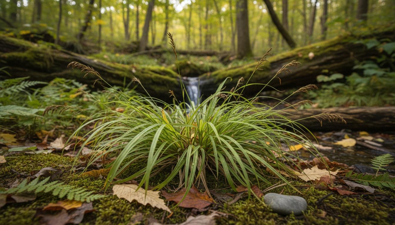 Nerveless Woodland Sedge (Carex Leptonervia) - Grasses