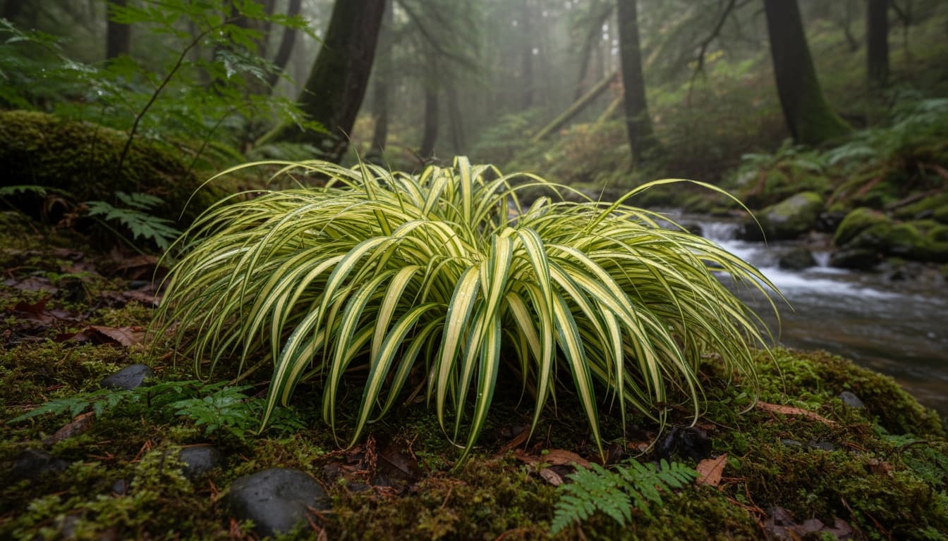 Japanese Sedge 'Everillo' (Carex Oshimensis 'Everillo') - Grasses