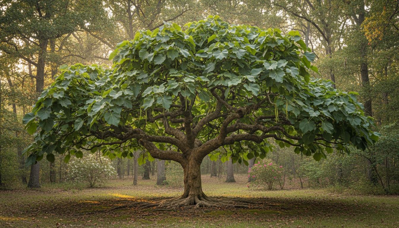 Umbrella Catalpa (Catalpa Bungei) - Flowering Trees