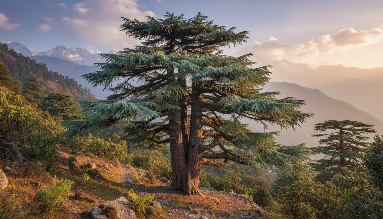 Deodor Himalayan Cedar 'Kashmir' (Cedrus Deodara 'Kashmir') - Evergreen Trees