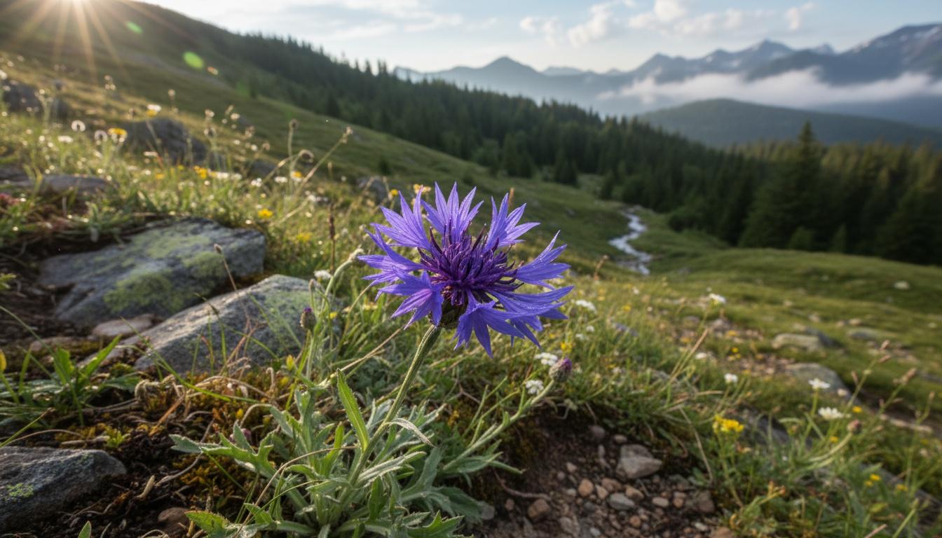 Cornflower 'Amethyst Dream' (Centaurea Montana 'Amethyst Dream') - Perennials
