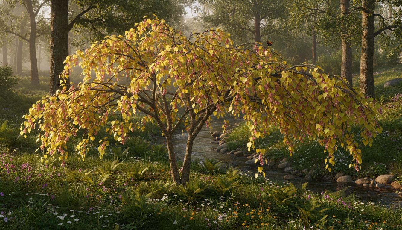 Cascading Hearts Redbud Gold (Cercis Canadensis 'Hearts Of Gold') - Flowering Trees