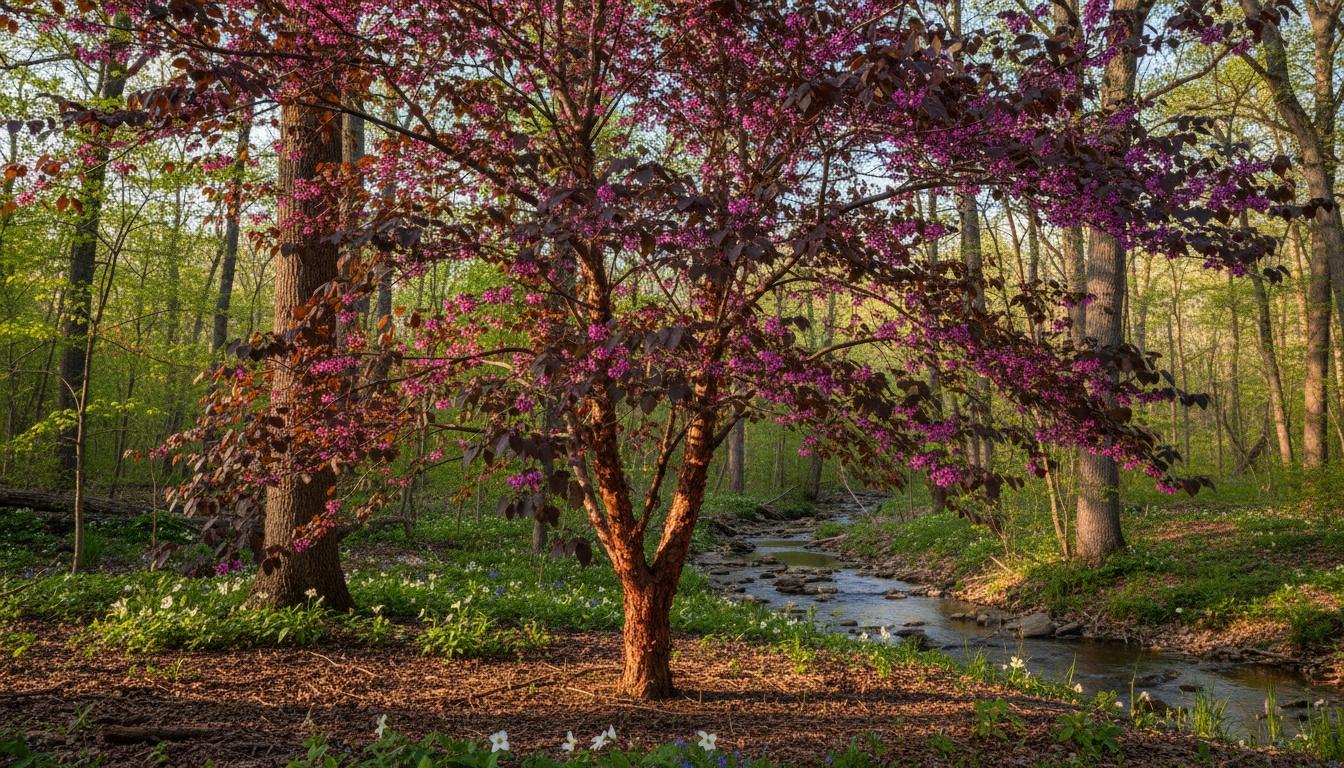 Merlot Eastern Redbud (Cercis Canadensis 'Merlot') - Flowering Trees