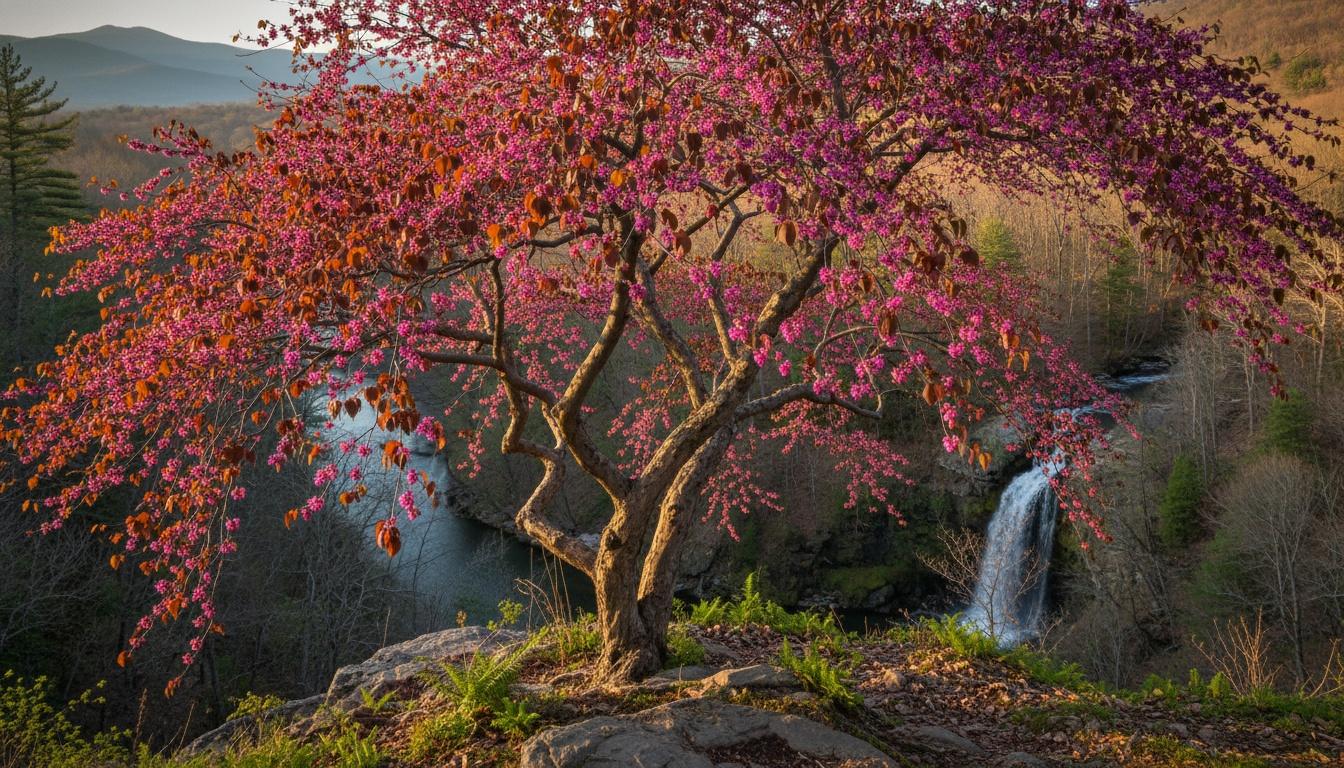 Ruby Falls Eastern Redbud (Cercis Canadensis 'Ruby Falls') - Flowering Trees