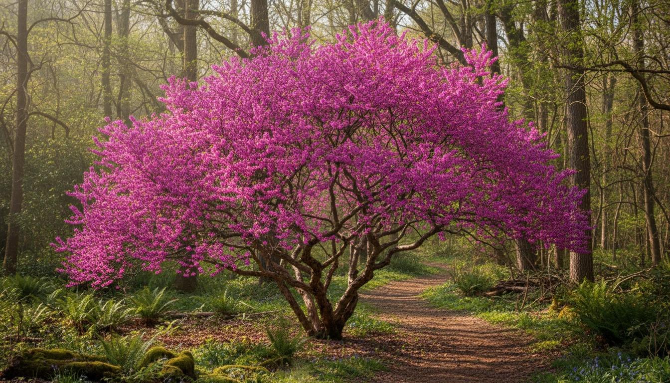 Don Egolf Chinese Redbud (Cercis Chinensis 'Don Egolf') - Flowering Trees