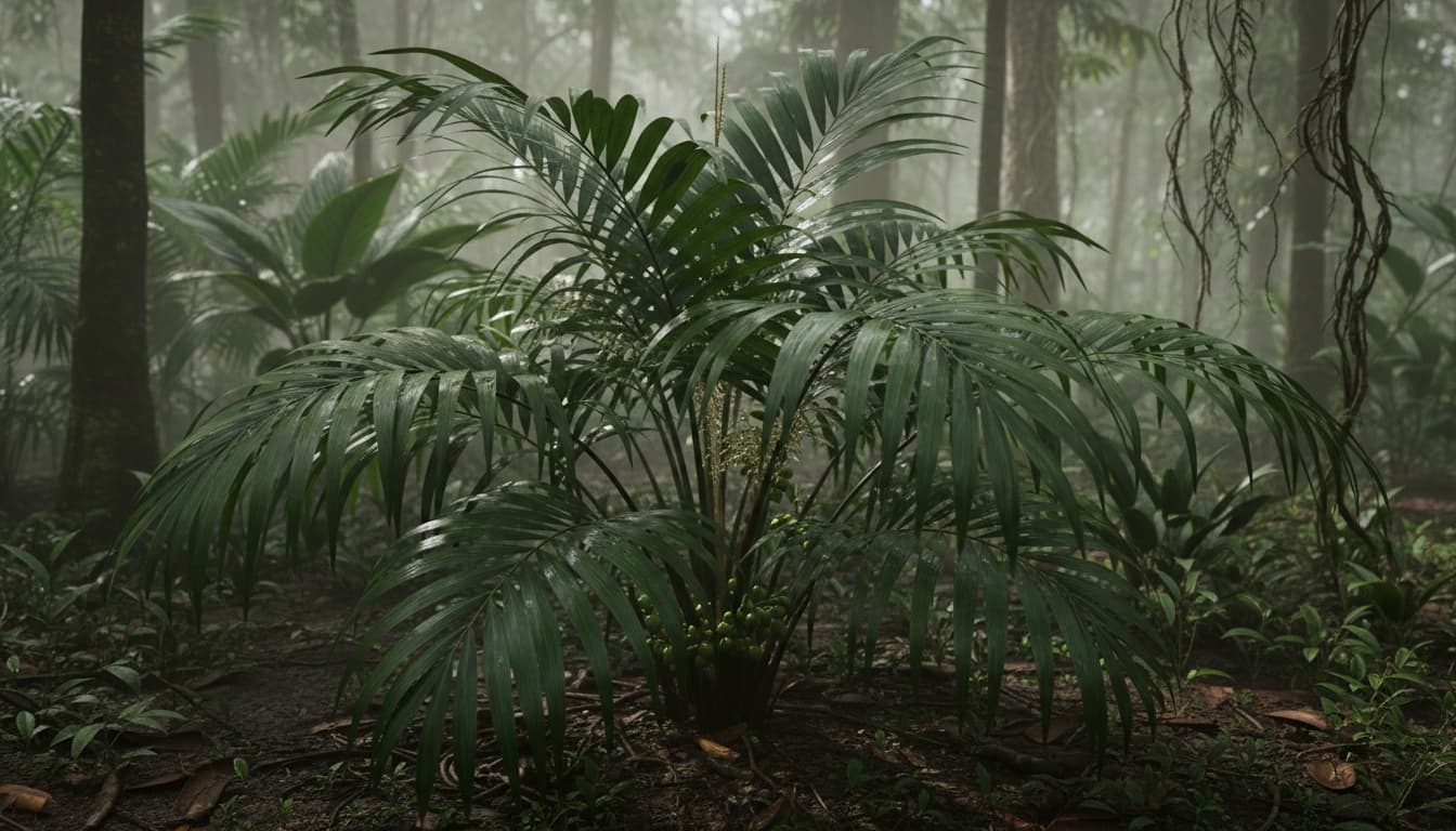 Parlor Palm (Chamaedorea Elegans) - Evergreen Trees