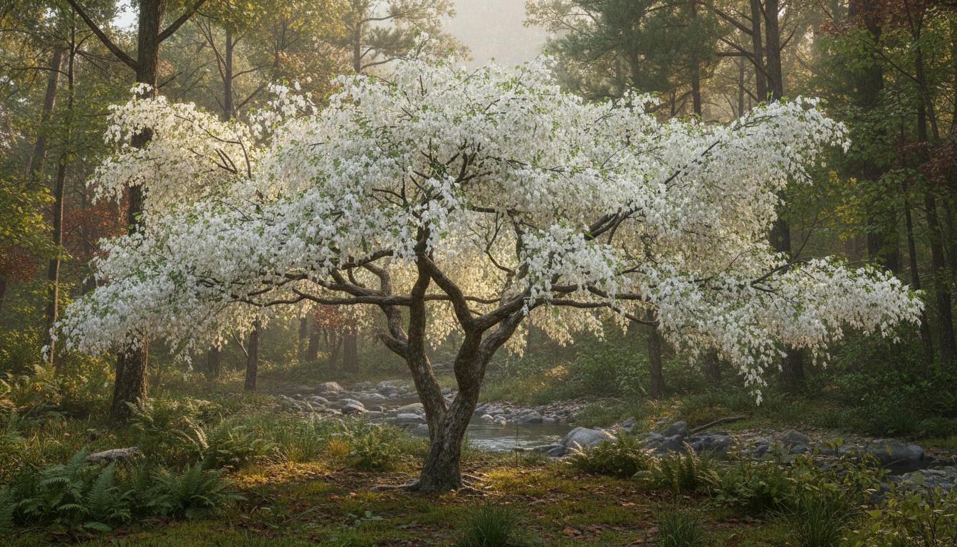 Chinese Fringetree (Chionanthus Retusus) - Flowering Trees