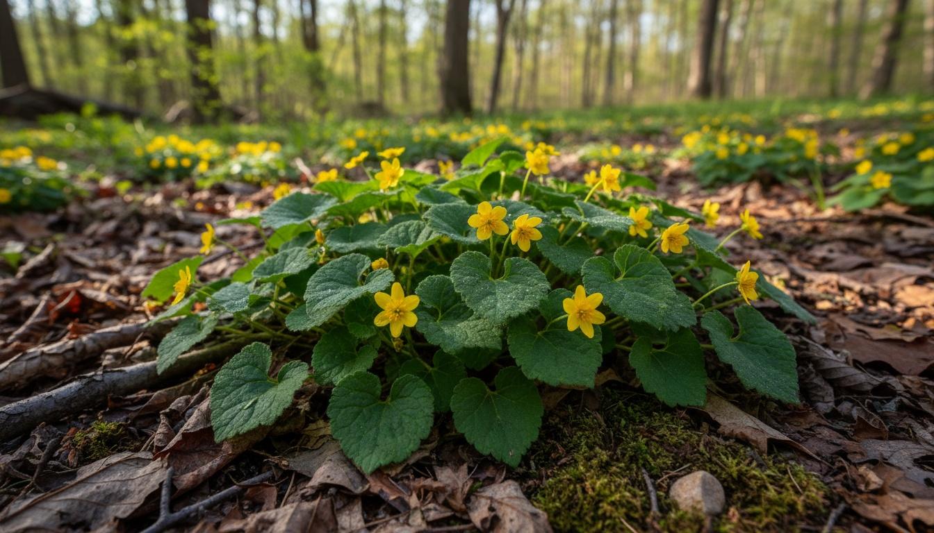 Green And Gold (Chrysogonum Virginianum) - Perennials
