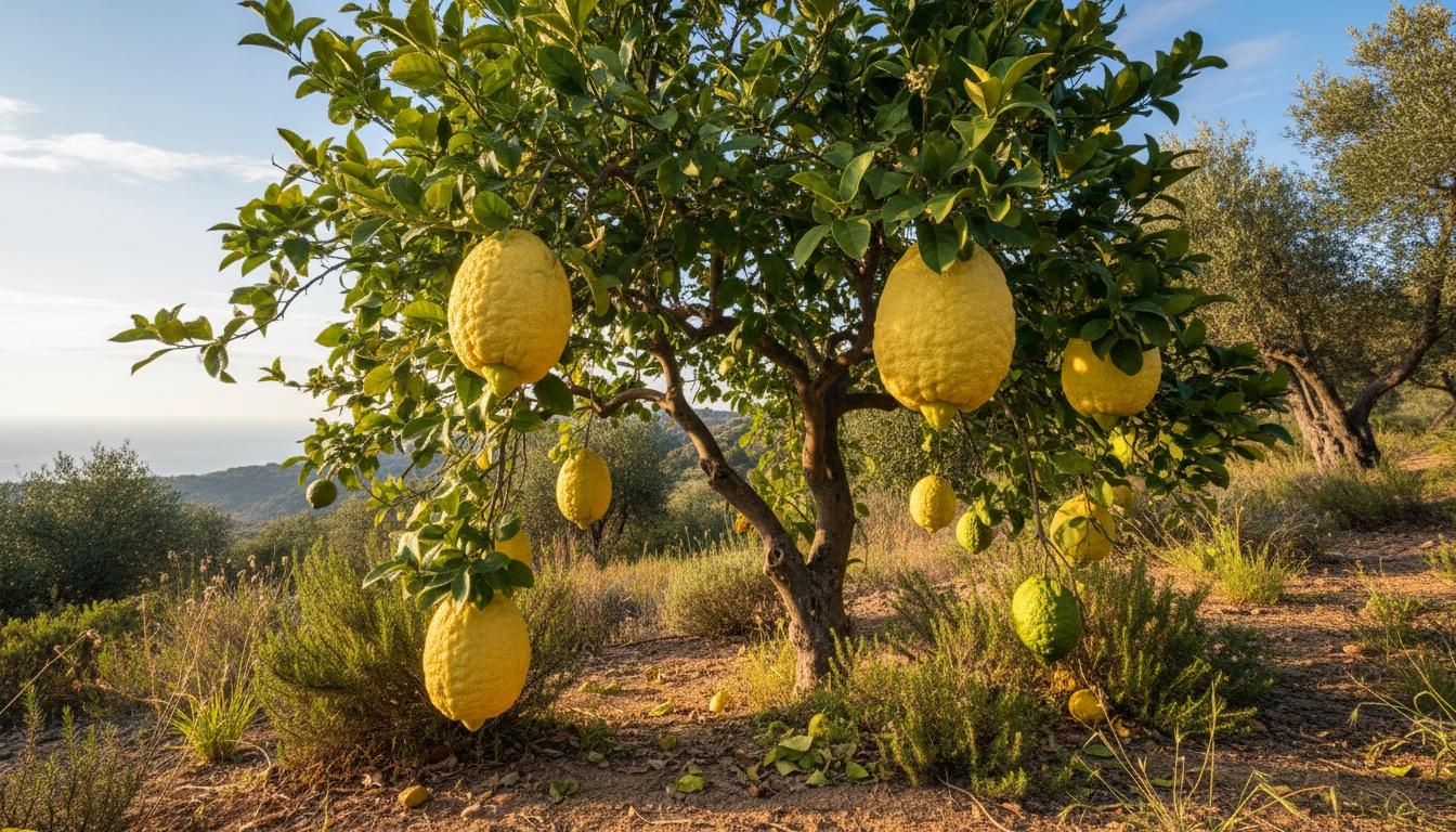 Ponderosa Lemon (Citrus Limon 'Ponderosa') - Fruit Trees