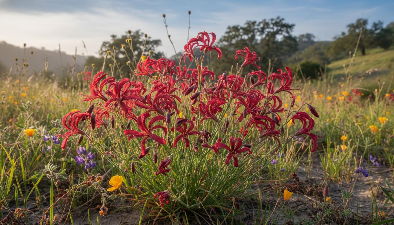 Red Ribbons (Clarkia Concinna) - Perennials
